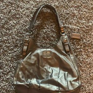 Coach Silver/Gold Handbag